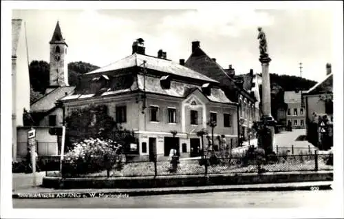 Ak Aspang Niederösterreich, Marienplatz