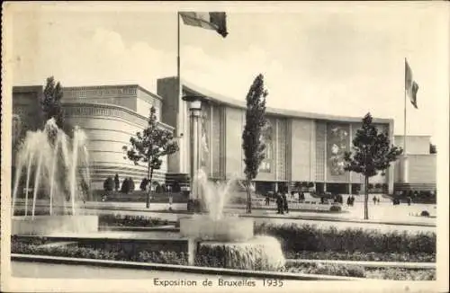 Ak Brüssel Brüssel, Ausstellung 1935, Palais de la France