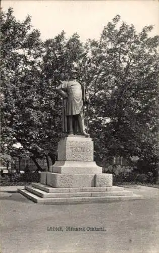 Ak Hansestadt Lübeck, Bismarck-Denkmal