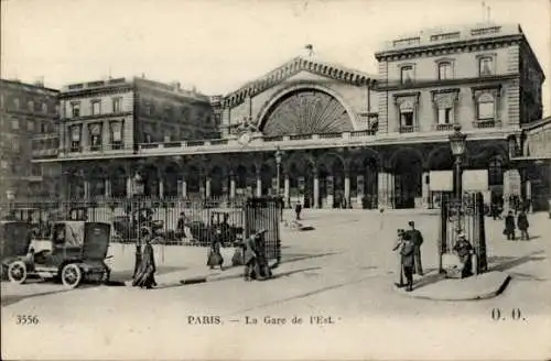 Ak Paris, Ostbahnhof