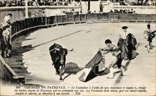 Ak Bull Racing, der Toreador mit seinem Capeo-Mantel