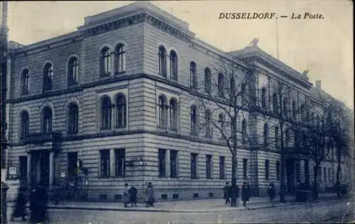 Ak Düsseldorf am Rhein, Post