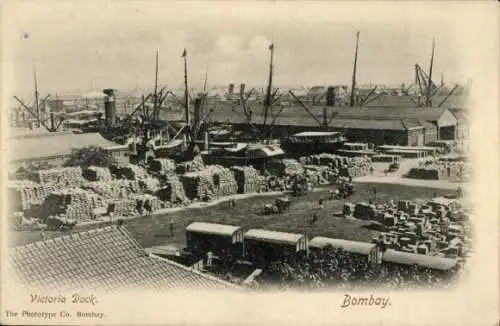 Ak Mumbai Bombay Indien, Victoria Dock