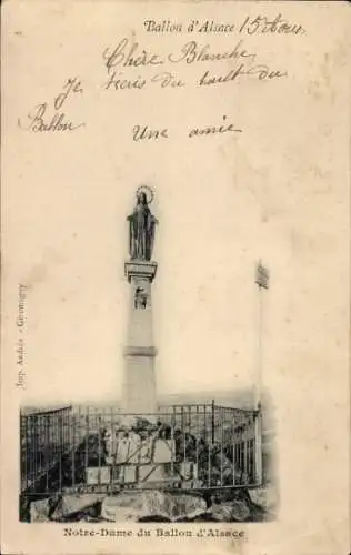 Ak Ballon d'Alsace Vosges, Notre Dame