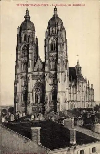 Ak Saint Nicolas de Port Meurthe et Moselle, Basilika