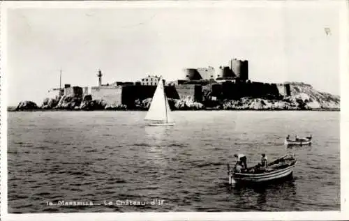 Ak Marseille Bouches du Rhône, Le Château d’If