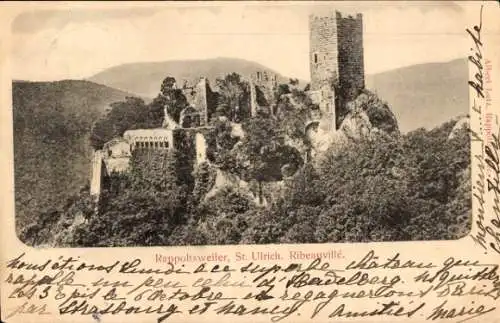 Ak Ribeauvillé Rappoltsweiler Elsass Haut Rhin, St. Ulrich