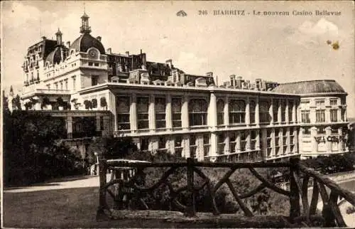 Ak Biarritz Pyrénées Atlantiques, Le nouveau Casino Bellevue