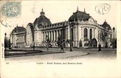 Ak Paris I Louvre, Petit Palais des Beaux-Arts