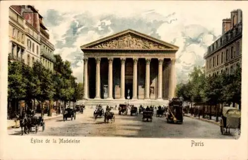 Ak Paris VIII, La Madeleine