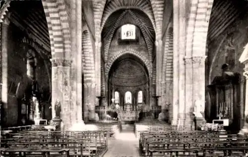 Ak Embrun Hautes-Alpes, Interieur de la Cathedrale
