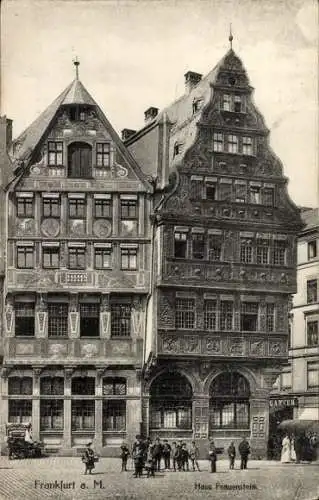 Ak Frankfurt am Main, Haus Frauenstein, Salzhaus