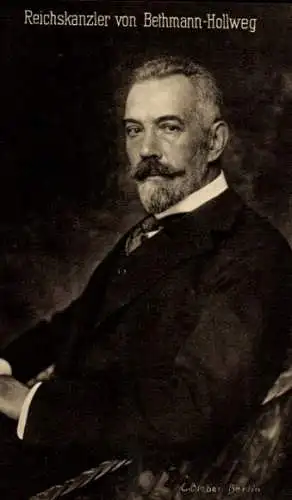 Ak Reichskanzler von Bethmann Hollweg, Portrait