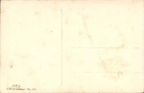 Ak Drei Küken, Weidenkätzchen, Ostern