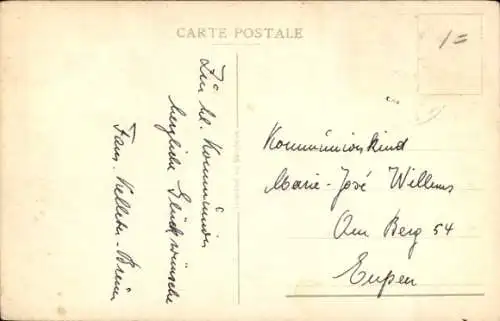 Ak Betendes Kind, Engel, Altar