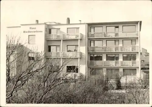 Foto Ak Westerland auf Sylt, Haus Niedersachsen