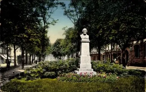 Ak Krefeld am Niederrhein, Carl-Wilhelm-Denkmal