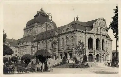 Ak Freiburg im Breisgau, Theater