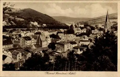 Ak Gemünd Schleiden in der Eifel, Gesamtansicht