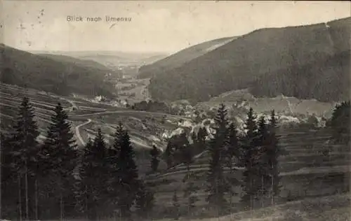 Ak Ilmenau in Thüringen, Panorama