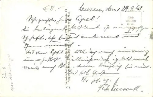 Ak Lenzen an der Elbe Prignitz, Luftansicht