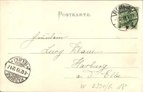 Ak Flensburg in Schleswig Holstein, Kaiserliche Post