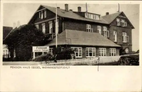Ak Wenningstedt auf Sylt Pension Haus Seidel