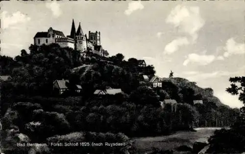 Ak Bad Bentheim in Niedersachsen, Fürstliches Schloss