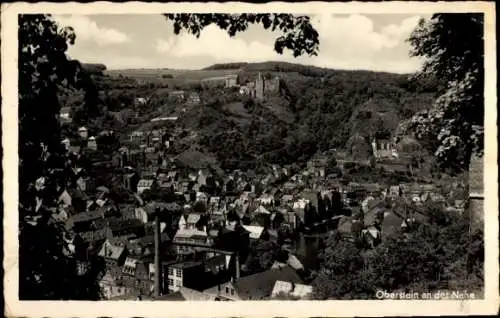 Ak Oberstein an der Nahe, Panorama
