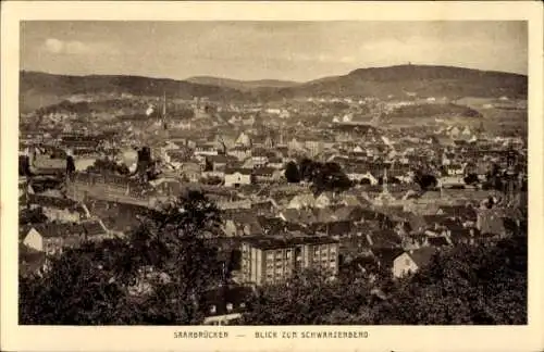Ak Saarbrücken im Saarland, Schwarzenberg
