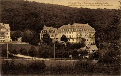 Ak Königstein im Taunus, Wald-Sanatorium Sanitätsrat Dr. Amelung