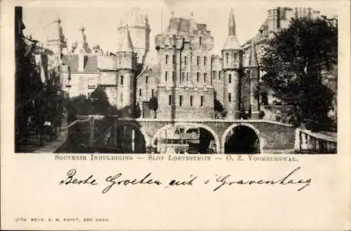 Ak Zaltbommel Gelderland, Schloss Loevestein