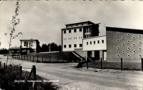 Ak Baexem Limburg Niederlande, Pumpwerk Beegderheide