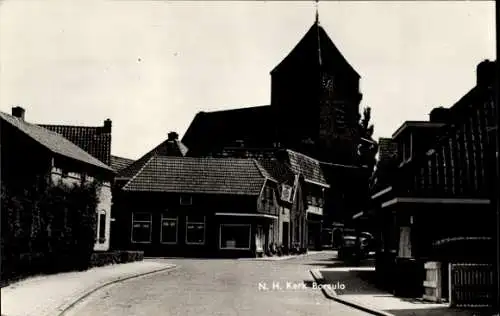 Ak Borculo Gelderland, NH Kirche