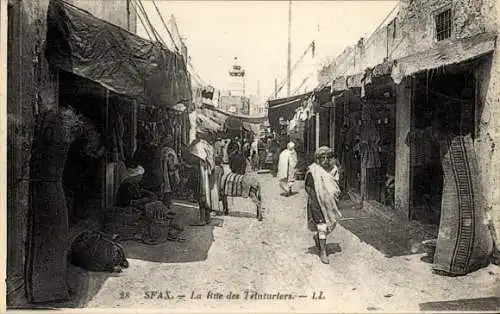 Ak Sfax Tunesien, Rue des Teinturies