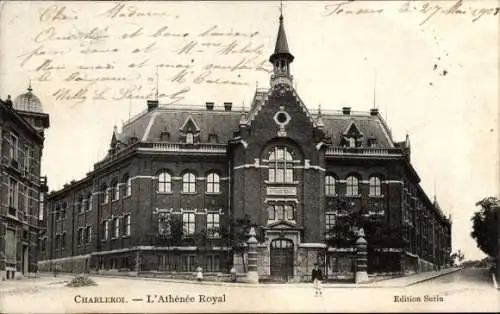 Ak Charleroi Wallonia Hennegau, Athénée Royal