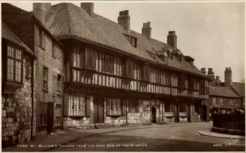 Ak York Yorkshire England, St. William's College