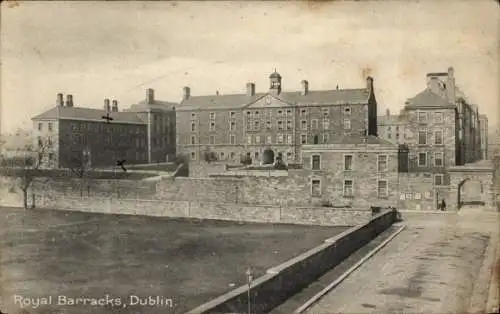 Ak Dublin Irland, Royal Barracks