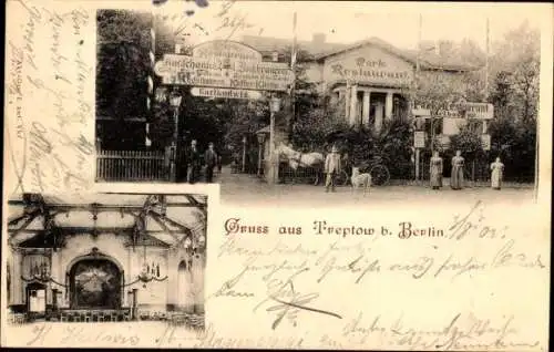 Ak Berlin Treptow, Park Restaurant