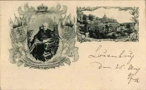 Ak Luxemburg Luxembourg, Adolph Großherzog von Luxemburg