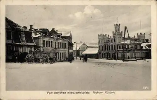 Ak Tukums Tuckum Lettland, Östlicher Kriegsschauplatz