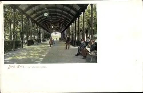 Ak Bad Ems an der Lahn, Wandelbahn