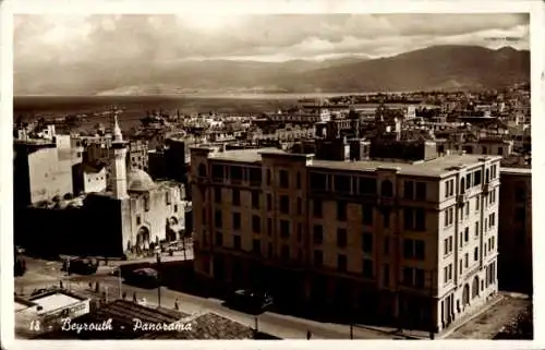 Ak Beirut Beyrouth Libanon, Gesamtansicht