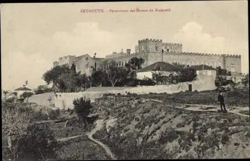 Ak Beirut Beirut Libanon, Internat der Damen von Nazareth