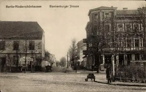 Ak Berlin Pankow Niederschönhausen, Blankenburger Straße