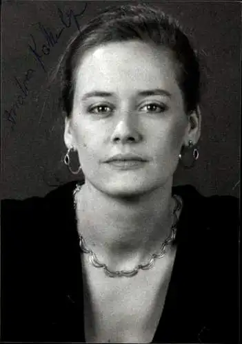 Ak Schauspielerin Andrea Katzenberger, Portrait, Autogramm