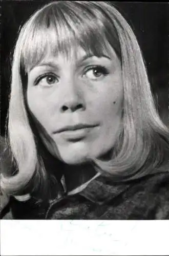 Ak Schauspielerin Doris Jensen, Portrait, Autogramm