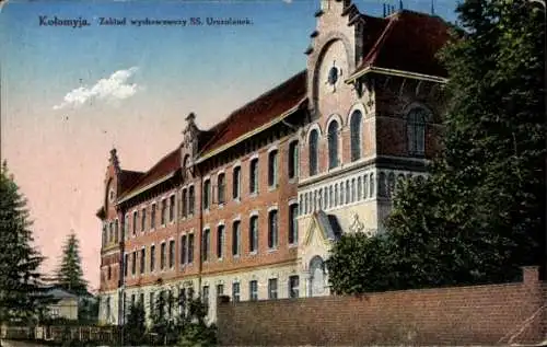 Ak Kolomyja Ukraine, Ursulinen Kloster