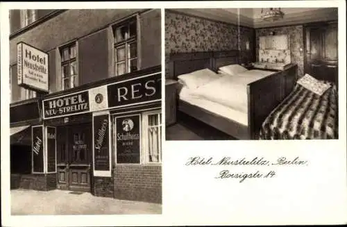 Ak Berlin Mitte, Borsigstraße 14, Hotel Neustrelitz