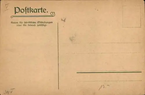 Passepartout Ak Altenburg in Thüringen, Schloss, Herzog Ernst I, Trauerkarte